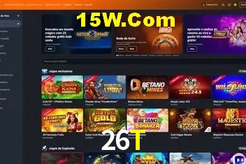 Slots com jackpots e giros grátis na 26T
